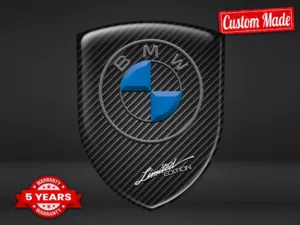 BMW Silikonembleme Auto Sportlich Hochwertig Pro